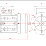 Dimensiune motor 63B5 1