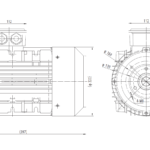 Dimensiuni motor 112B14 1