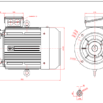 Dimensiuni motor 200B5