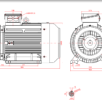Dimensiuni motor 225B3 1